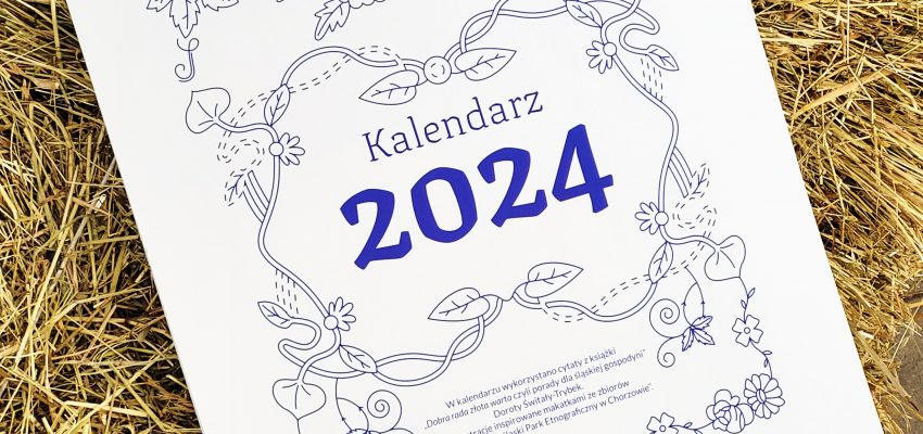 Kalendarz ścienny na 2024 rok już w sprzedaży
