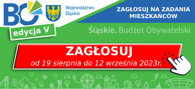 19 sierpnia rusza głosowanie w Budżecie Obywatelskim Województwa Śląskiego