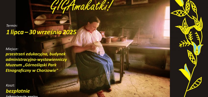 Wspólne wyszywanie jubileuszowej GIGAmakatki